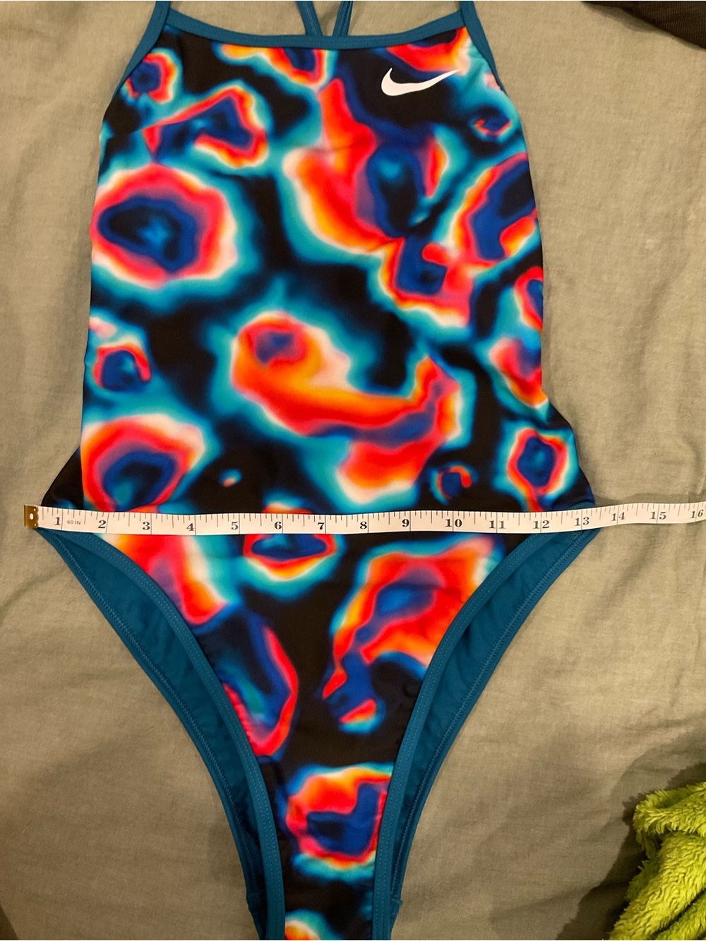 Nike Reversible Hydrastrong One-Piece Tie Back Swimsuit Women’s Small - Picture 8 of 9